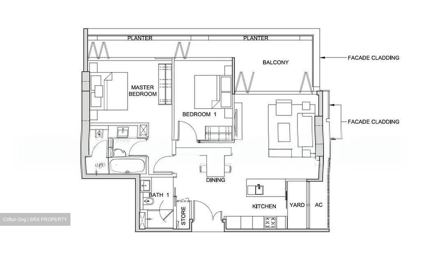 South Beach Residences (D7), Apartment #545106711
